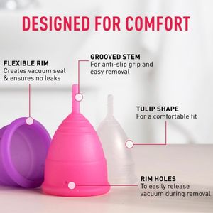 Sirona Menstrual Cup Small Size Women Period Care