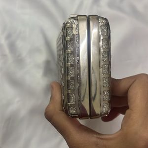 Silver Clutch