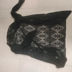 MAX long Fancy Net Shrug Brand New 1 Week Old