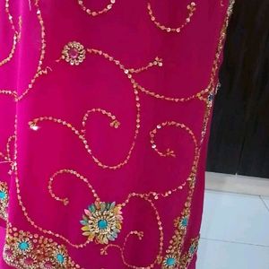 (2) Wedding Saree With Blouse