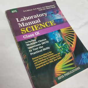 Laboratory Mannual Class 9th text Book