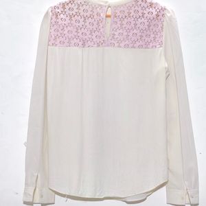 Bead Embillished lace Top