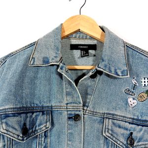 Light Blue Denim Jacket (Women)