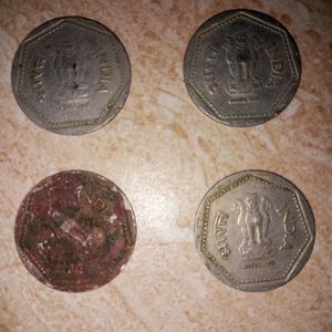 1 Rupee 1985 Old Coin - 4