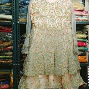 Heavy Embroidery Work Lehnga