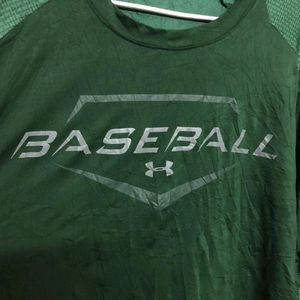 Under Armour Green Long Sleeve T Shirt