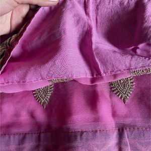 Heavy Saree With Stitched Blouse