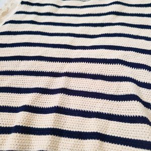 Striped Knit Vest