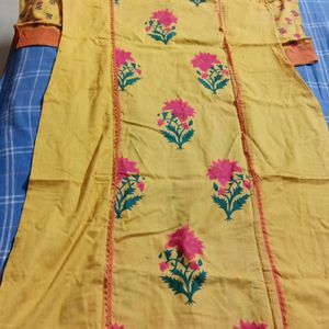 Beautiful Yellow Kurti