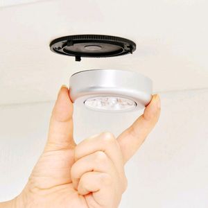 Round Shaped LED Battery-Powered Wireless Night Li