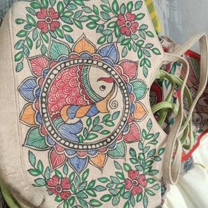 Madhubani Painting Hand Bag