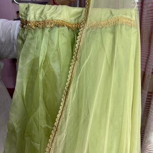 Green Sharara Kurta Set