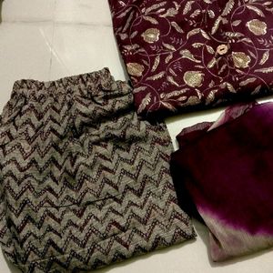 Kurti Pant Set One Time Used