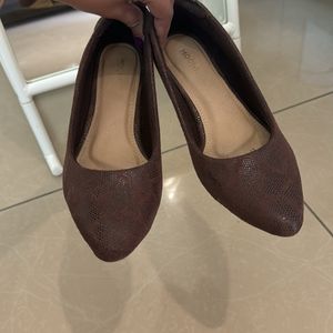 Brown Block Heels