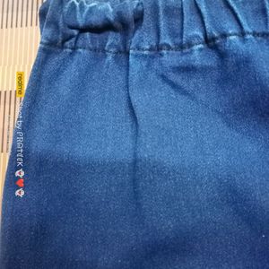 (C-48) 28 Size Denim Pajama Blue