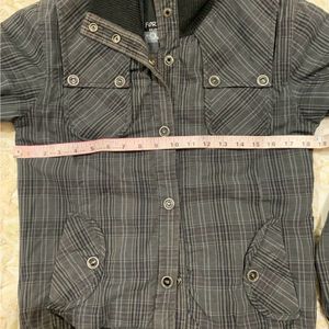 Women Plaid Jacket