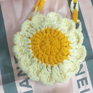 Crochet Flower Bag