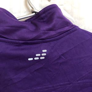 PURPLE long Sleeve Jacket