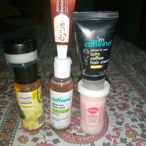 Mcaffeine Body Wash Hair Cream And Other Combo