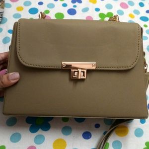 Classy Olive Green Handbag