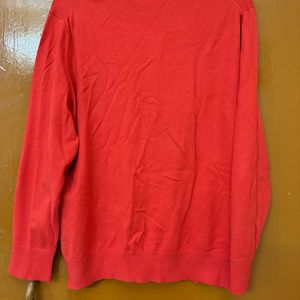 Red Soft Cardigan