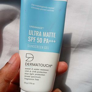 Dermatouch Ultra Matte Sunscreen 💙🛍️