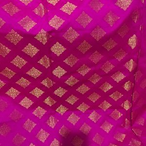 Cotton Banarsi Fabric For Cushion Cover