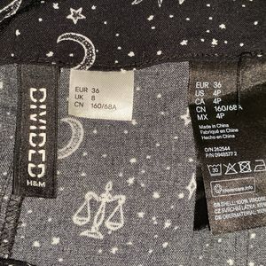 H&M Slit Astronomy Skirt