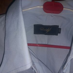 Davidoff Light Blue Colour Full Sleeve Shirt