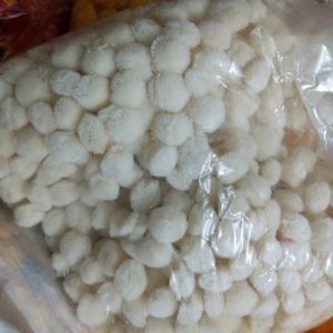 Pack of 3 Packets Pompom Wool Balls(60 Pcs.)