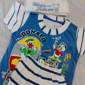 3 Piece Baby Boy Clothing new With Tag