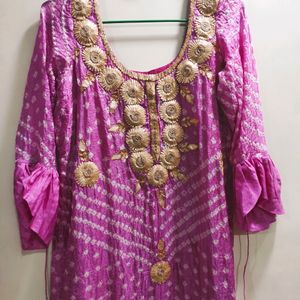 Plazzo Kurta With Dupatta