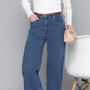 Chemistry wide flare denim jeans