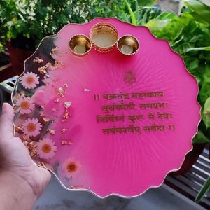 Resin Rakhi Thali