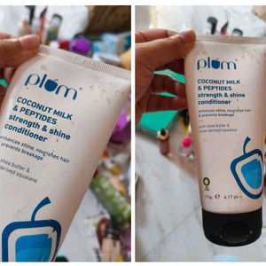 Plum Coconut Milk & Peptides Hair Care Combo