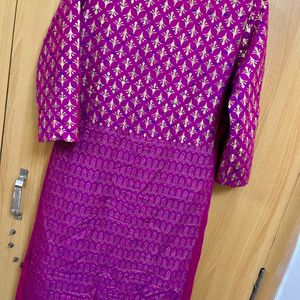 Rangriti M Women Magenta Kurta