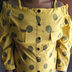 Beautiful Mustard Colour Top