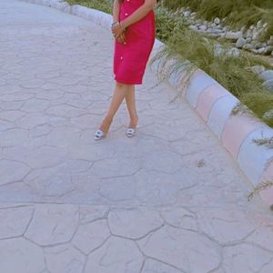 pink bodycon dress