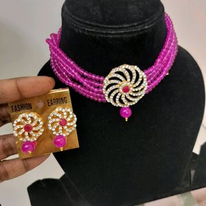 Kundan Pearl Set