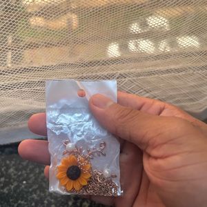 Cute Sunflower Earrings For Girls✨