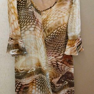 Flap over Highlow Tunic