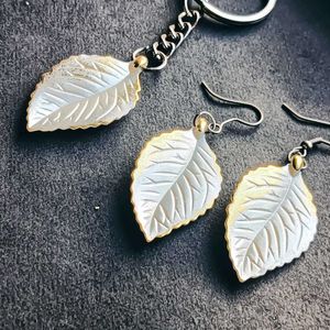 Keychain And Earrings Set