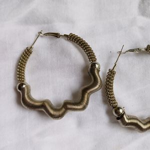 Silver Hoops