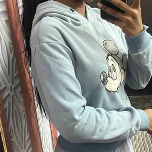 Blue Mickey Hoodie