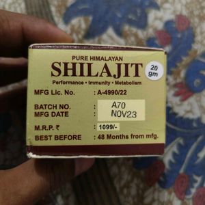 brand new pureShilajit