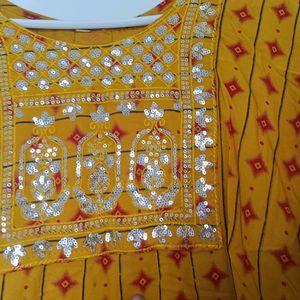 Yellow Kurti