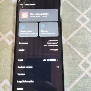 OnePlus Nord Ce2 Liye 5G 128GB 6GB Ram