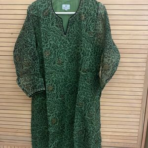 Ladies Kurta, Kota Doria, L/XL