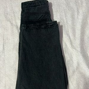 H&M BAGGY STRAIGHT FIT DENIM JEANS