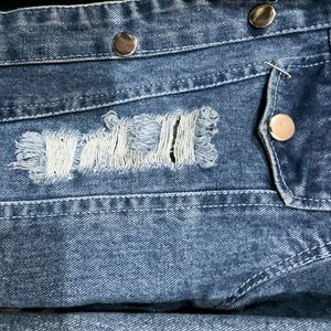 Ripped Denim Jacket(Negotiable)